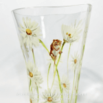 Mouse Vase – Original Art on Glass