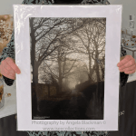 Misty Winter Walk – A3 Mounted Original Photographic Print