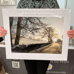 Yorkshire Winter Lane – A3 Mounted Original Photographic Print