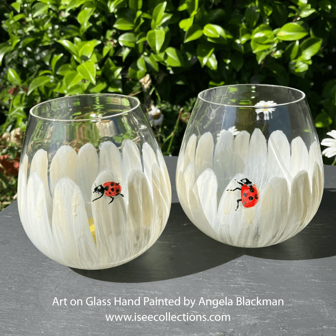 hand painted glasses
