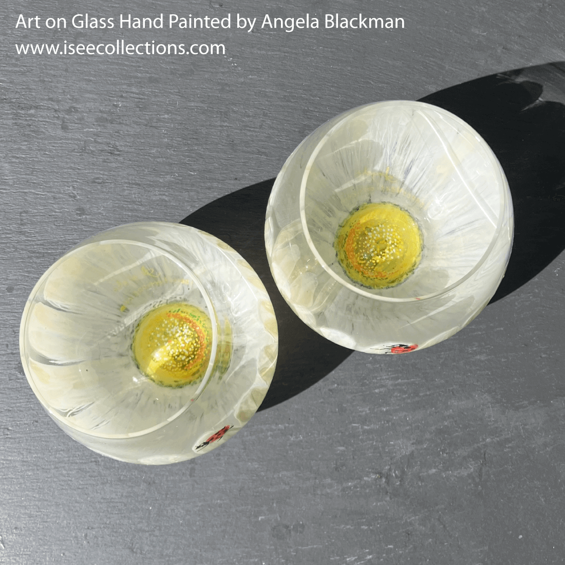 hand painted glasses