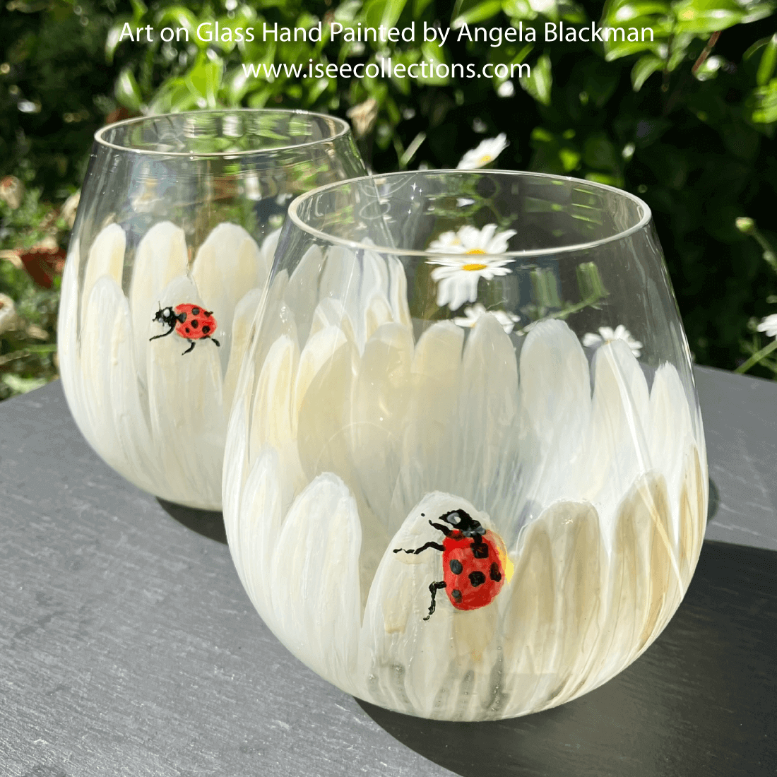 hand painted glasses