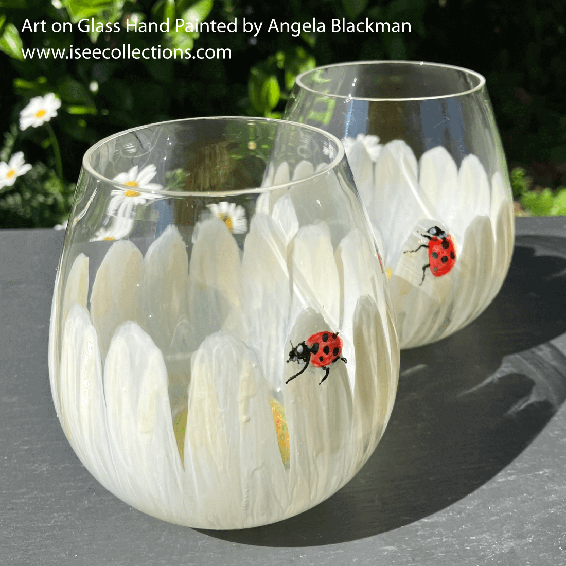 hand painted glasses